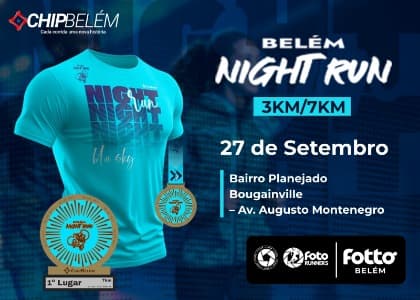 Belém Night Run – Blue Sky!