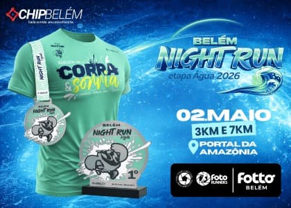 Belém Night Run Etapa Água 2026